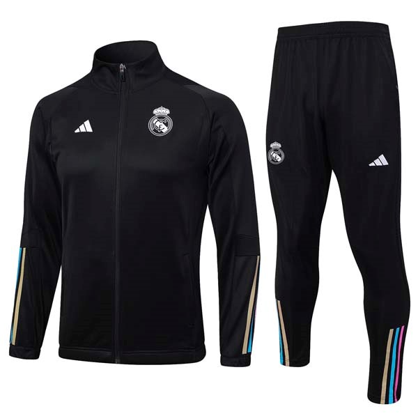 Trainingsanzug Real Madrid 2023-2024 Schwarz